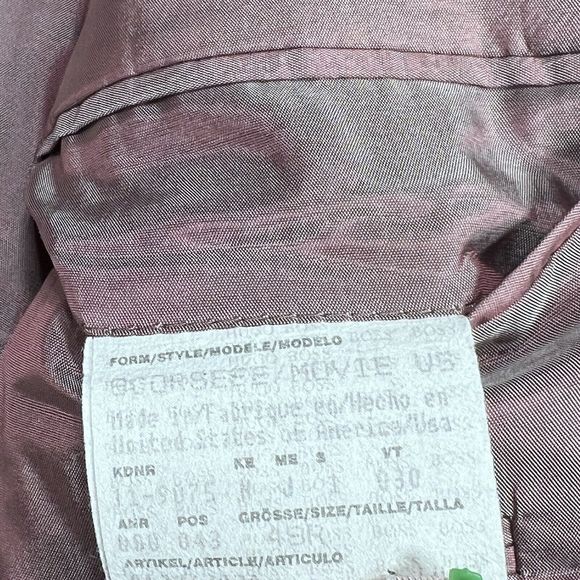 Hugo Boss Wool Blazer Men’s 48 Regular Gray Scorsese/Movie Jacket - Picture 15 of 16